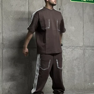 ست Adidas قهوه ای کد 420