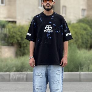 تیشرت بالنسیاگا مشکی کد 745