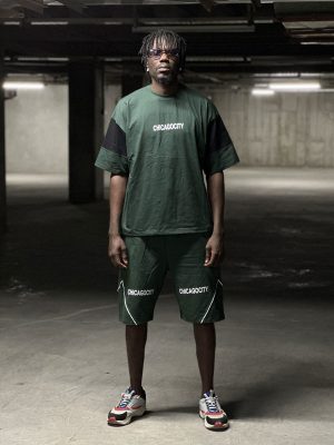 ست تیشرت شلوارک شیکاگو سبز