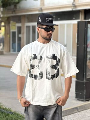 تیشرت بالنسیاگا سفید کد 10260