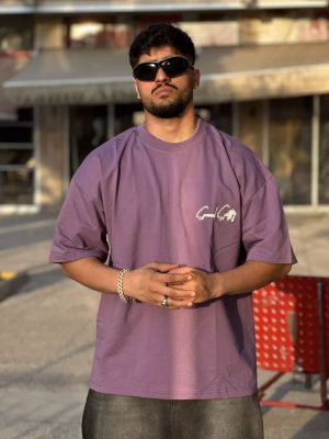 تیشرت لش بنفش کد 10281