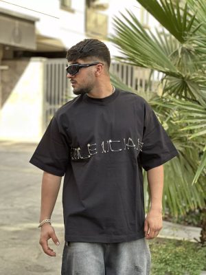 تیشرت بالنسیاگا مشکی کد 10293