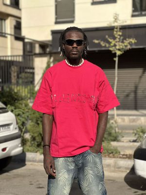 تیشرت بالنسیاگا صورتی کد 10294