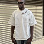 تیشرت طرحدار سفید کد 10313