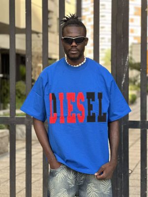 تیشرت دیزل آبی کد 10308