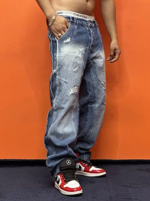 شلوار بگ استایل کد 4340