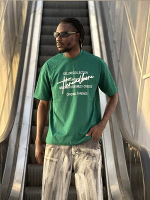 تیشرت طرحدار سفید کد 10439