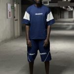 ست تیشرت شلوارک شیکاگو آبی