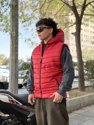 پافر رنگ قرمز کد 10381