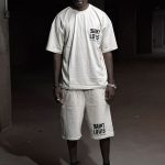 ست تیشرت شلوارک طوسی کد 1050