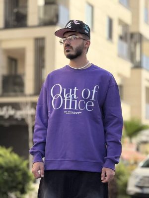 دورس طرحدار بنفش 10541