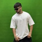 تیشرت بیسیک پارچه ماکان سفیدکد 1092