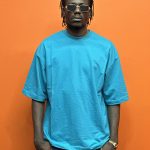 تیشرت بیسیک آبی کد 10130