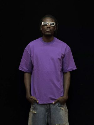 جدول تیشرت بیسیک بنفش کد 10146