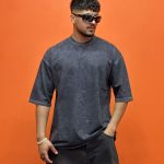 جدول سایزبندی تیشرت سنگشوری زغالی کد 10149