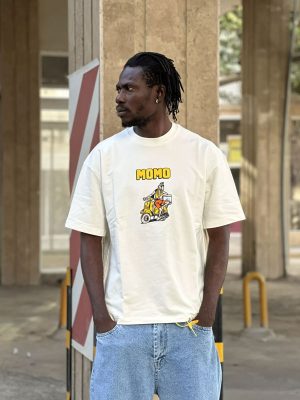 تیشرت طرحدار مشکی کد 10207