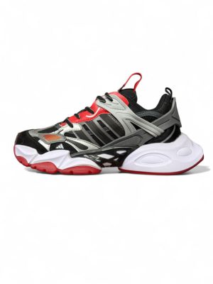 کتونی دیلاکس مشکی قرمز کد 10188