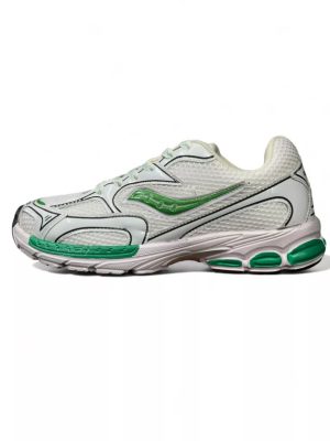 کتونی ساکانی سفید سبز کد 10500