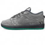 کتونی کاز رنگ طوسی زیر سبز 10508