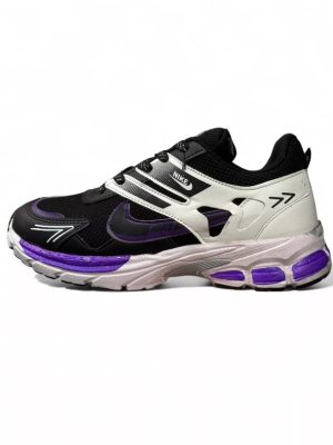 کتونی نایک مشکی بنفش کد 10520