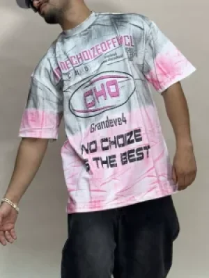 جدول سایزبندی تیشرت لش سفید