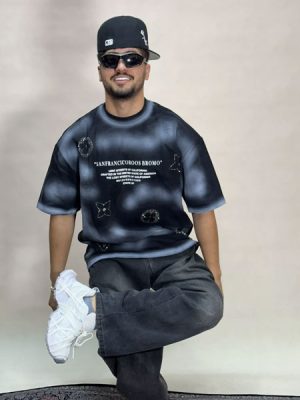 تیشرت لش مشکی کد 1072