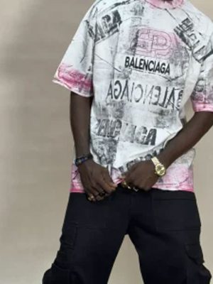 تیشرت لش بالنسیاگا سفید