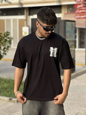 تیشرت لش مشکی کد 10336