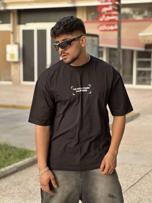 تیشرت لش مشکی کد 10339