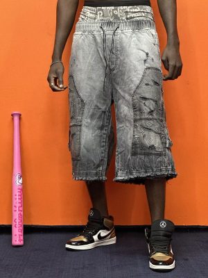 شلوارک جین کد 10622