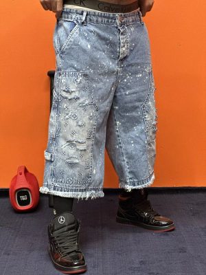 شلوارک جین کد ۱۰۶۲۵