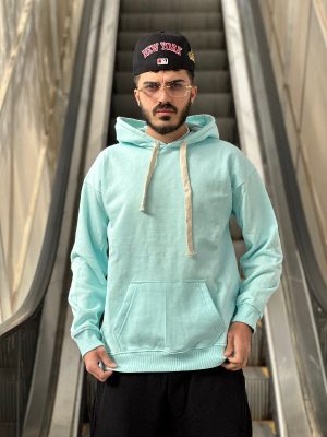 هودی بیسیک آبی روشن 10725