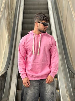 هودی بیسیک صورتی کد 10730