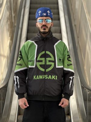 سویی رنگ مشکی سبز کد 10721