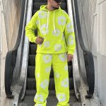 ست هودی شلوار دنیم فسفری کد 10683