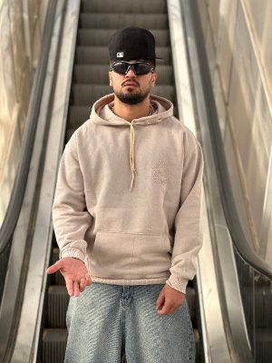 هودی طرحدار کرم کد 10756