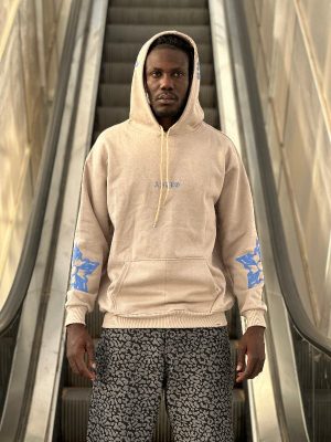 هودی طرحدار کرم کد 10751