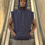 وست کلاهدار رنگ سرمه ای کد 10770