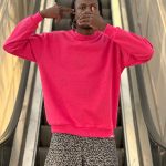 دورس لش طرحدار سرخابی کد 10777