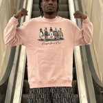 دورس لش طرحدار صورتی کد 10782