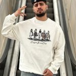 دورس لش طرحدار سفید کد 10784