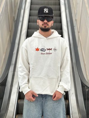 هودی طرحدار آبی روشن کد 10788