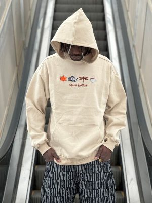 هودی طرحدار کرم کد 10790