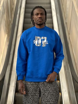 دورس لش طرحدار آبی کد 10906