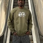 دورس لش طرحدار سبز کد 10909