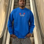 دورس لش طرحدار آبی کاربنی کد 10918