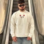 دورس لش طرحدار سفید کد 10919