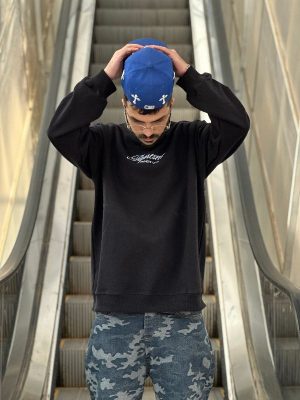 دورس لش طرحدار مشکی کد 10925