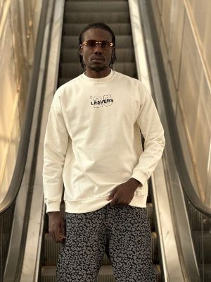 دورس لش طرحدار سفید کد 10913