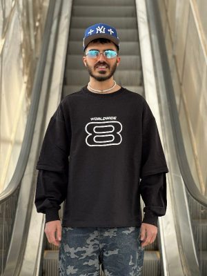 دورس طرحدار مشکی کد 10942